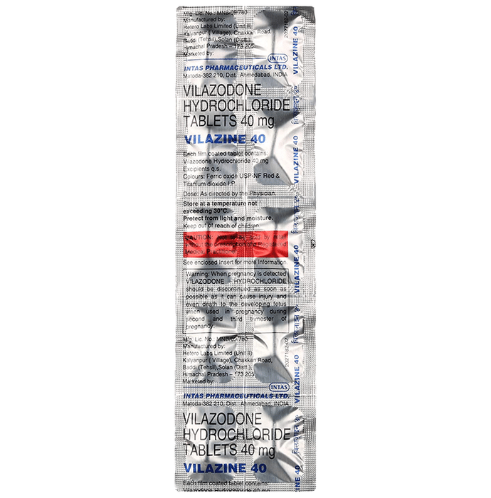 Vilazine 40 Tablet