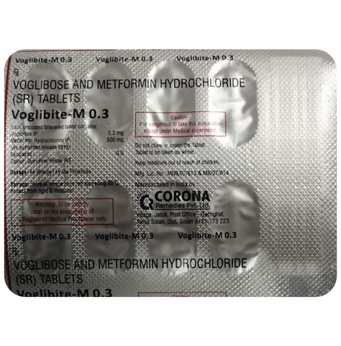 Voglibite-M 0.3 Tablet SR