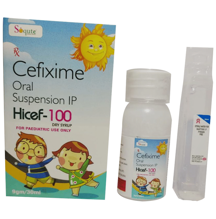 Hicef 100 Dry Syrup