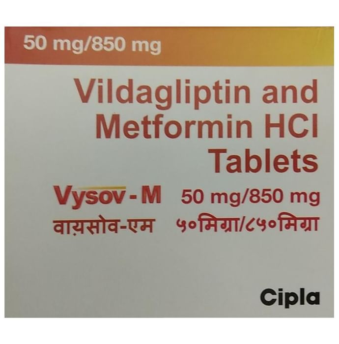 Vysov-M 850mg/50mg Tablet