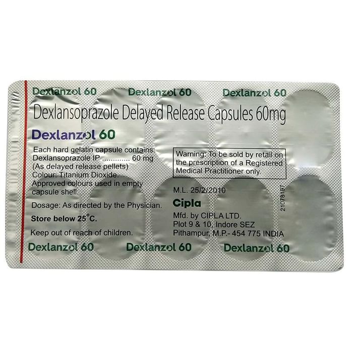 Dexlanzol 60 Capsule DR