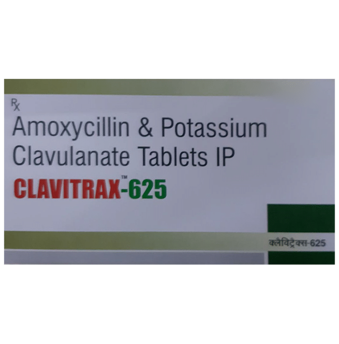 Clavitrax 500mg/125mg Tablet