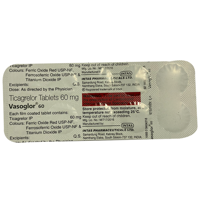 Vasoglor 60 Tablet