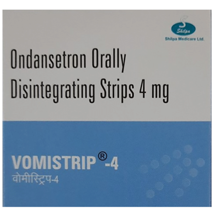 Vomistrip 4 Orally Disintegrating Strip