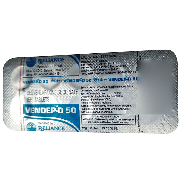 Vendep-D 50 Tablet ER