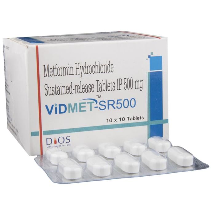 Vidmet-SR 500 Tablet