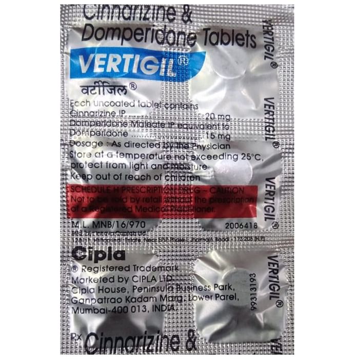 Vertigil Tablet