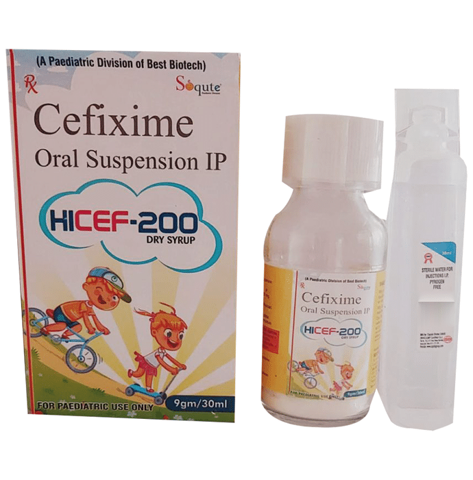 Hicef 200 Dry Syrup