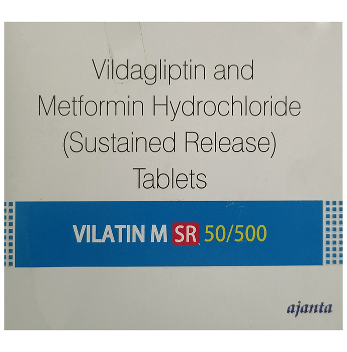 Vilatin M SR 50/500 Tablet
