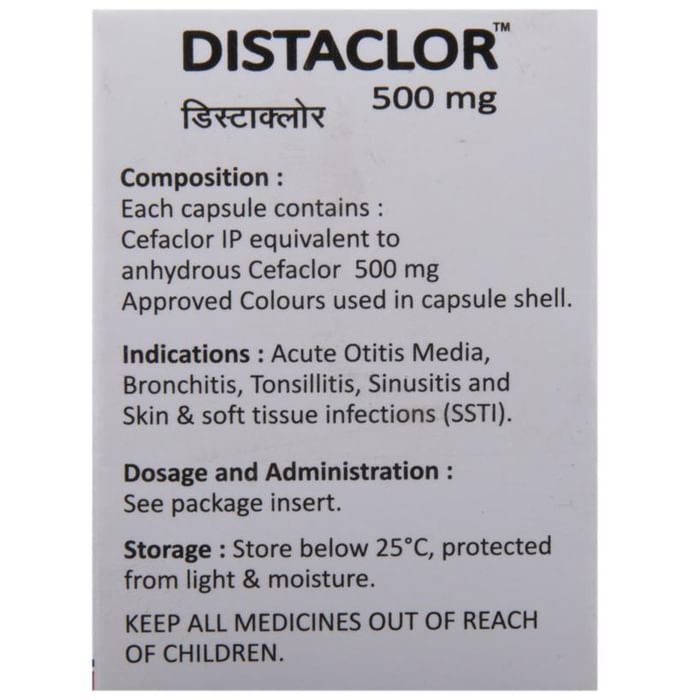 Distaclor 500mg Capsule
