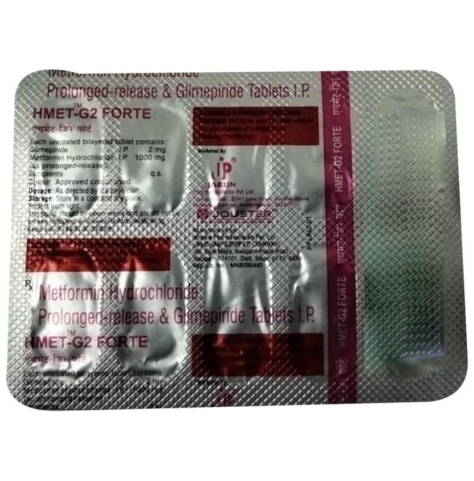 Hmet-G Forte 2mg Tablet PR