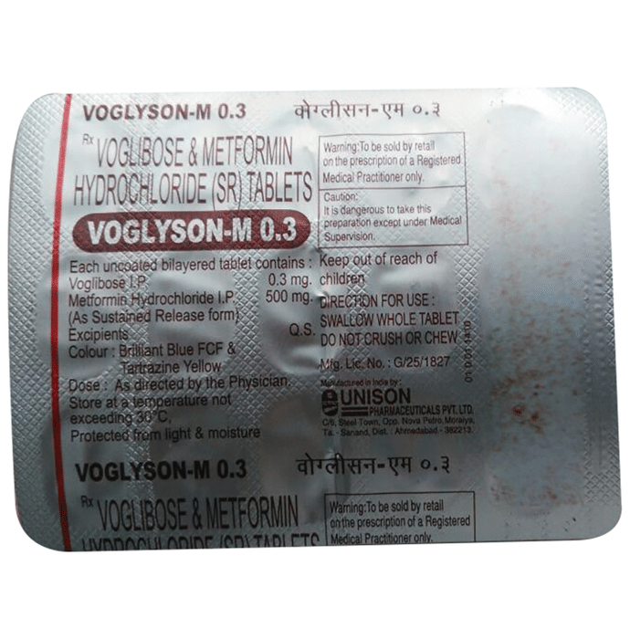 Voglyson-M 0.3 Tablet SR