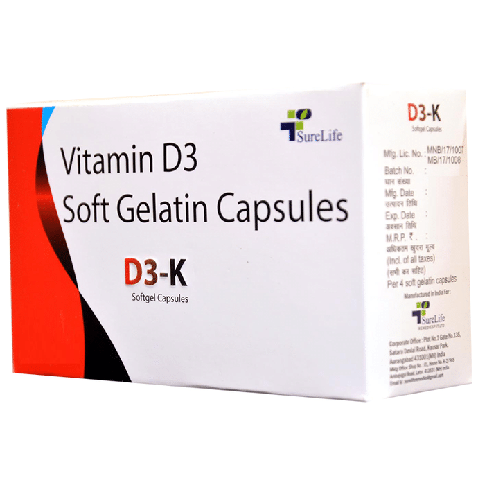 D3K Softgel Capsule