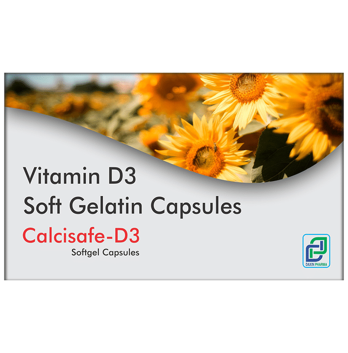 Calcisafe-D3 Softgel Capsule