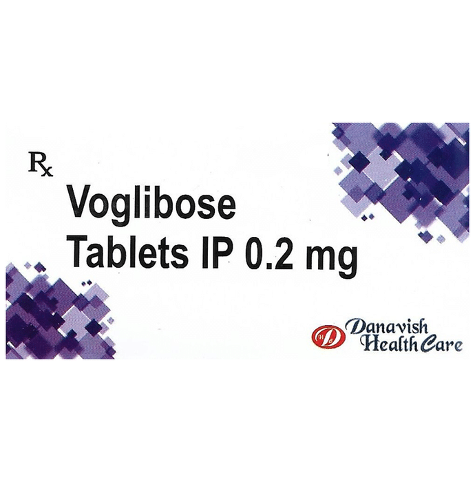 Danavish Voglibose 0.2mg Tablet