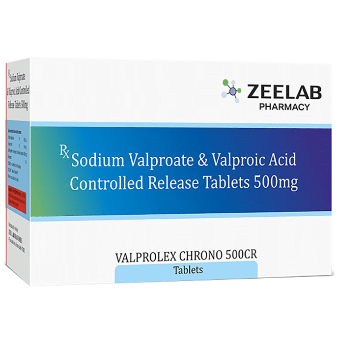Valprolex Chrono 500 CR Tablet
