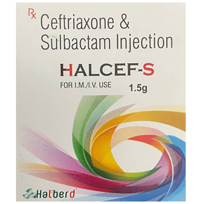 Halcef-S 1.5g Injection