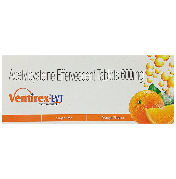 Ventirex-EVT Tablet Orange Sugar Free