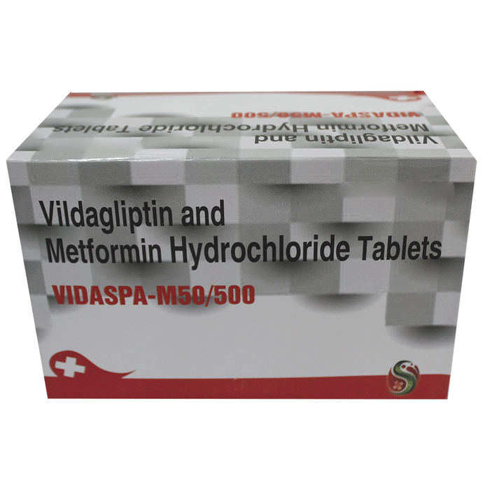 Vidaspa-M 50/500 Tablet