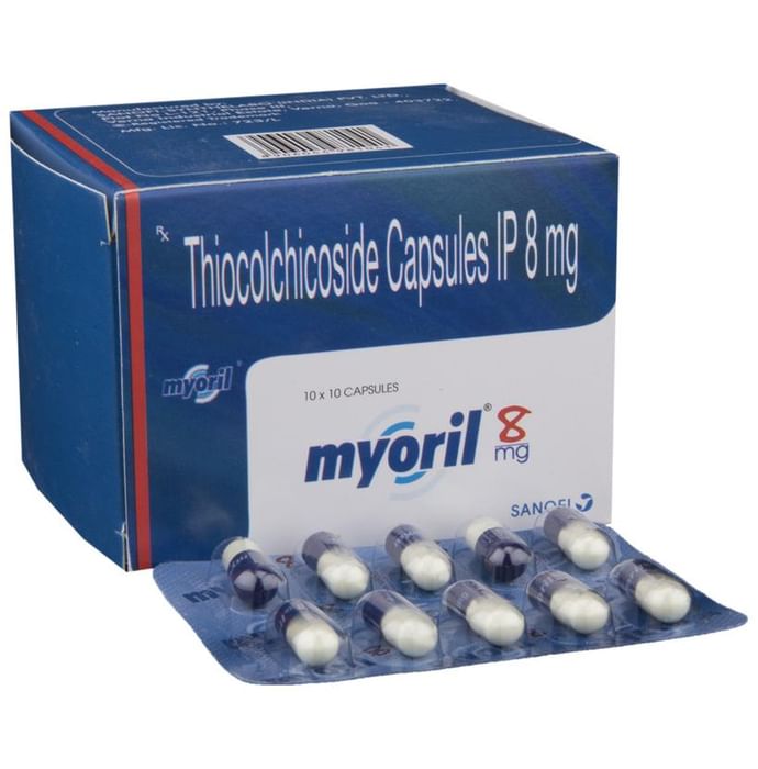 Myoril 8mg Capsule