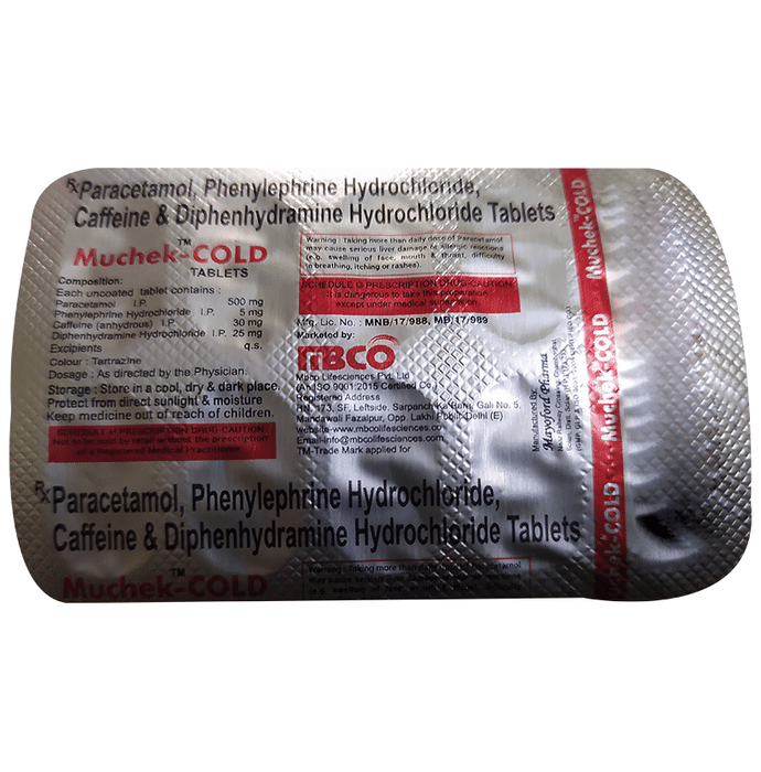 Muchek-Cold Tablet