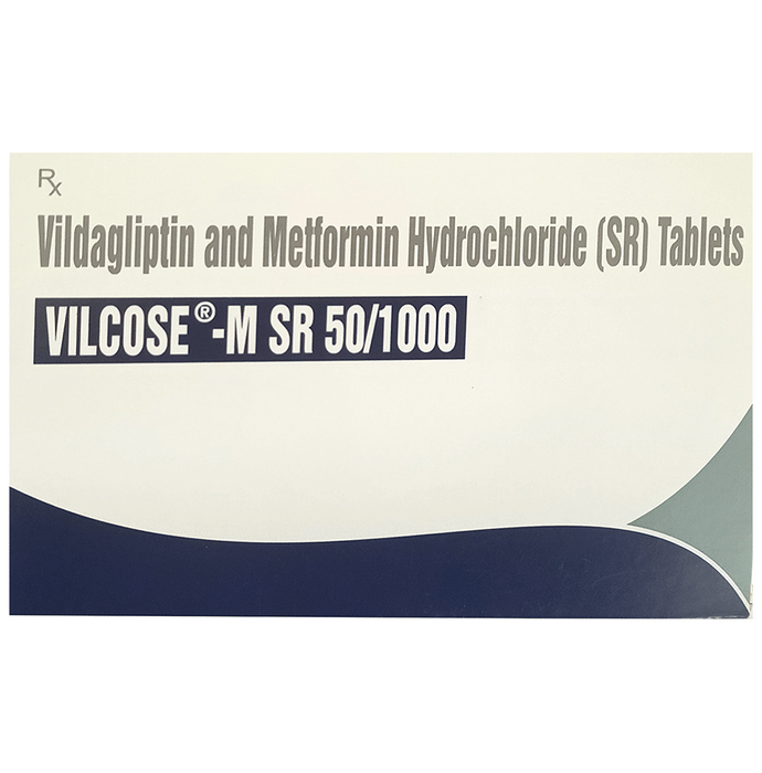 Vilcose-M SR 50/1000 Tablet