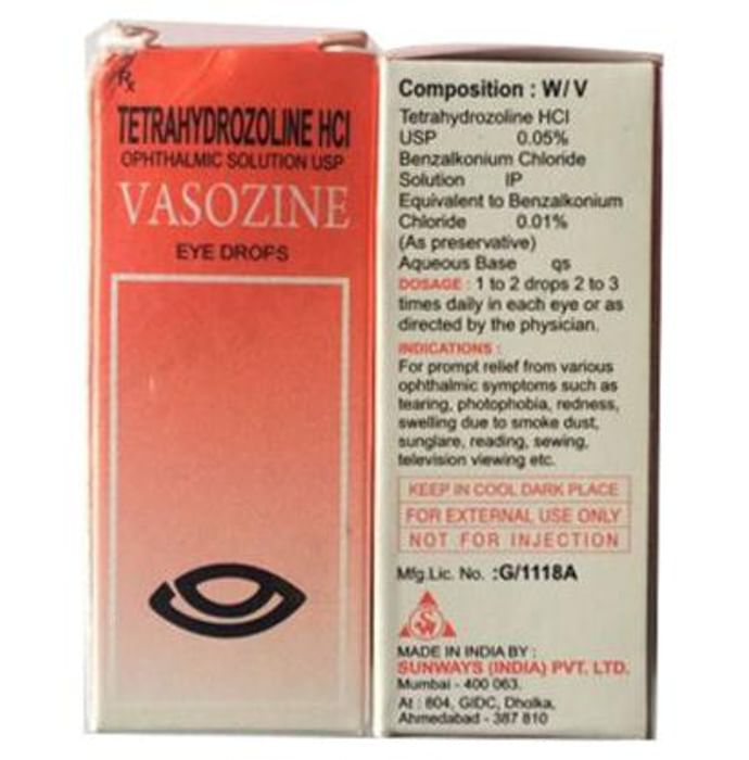 Vasozine 0.05% Eye Drop