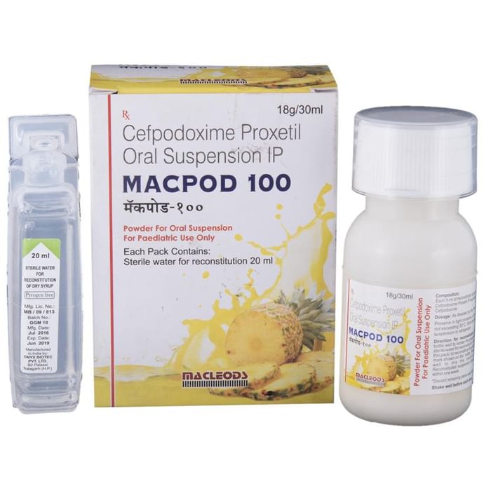 Macpod 100 Powder For Oral Suspension