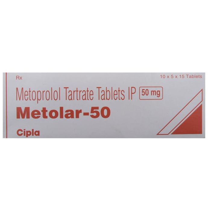 Metolar 50 Tablet