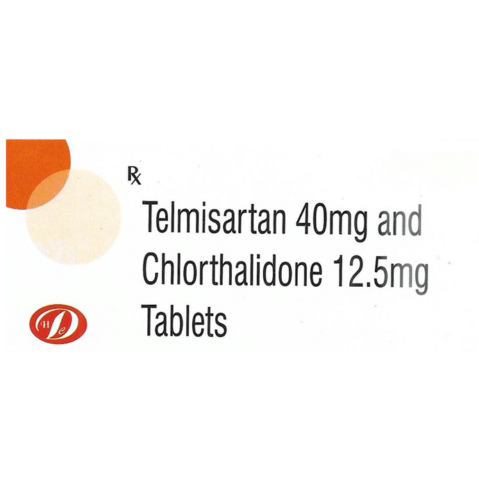 Danavish Telmisartan+Chlorthalidone 40mg/12.5mg Tablet