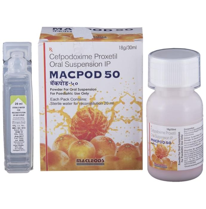 Macpod 50 Oral Suspension