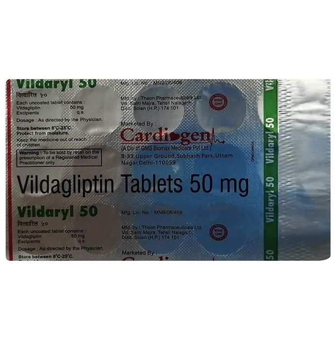 Vildaryl 50 Tablet
