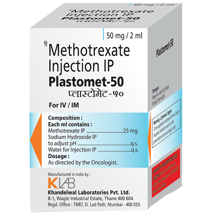 Plastomet 50 Injection