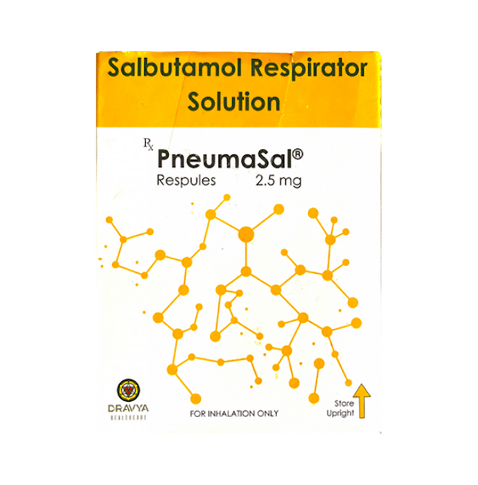 Pneumasal 2.5mg Respules (2.5ml Each)