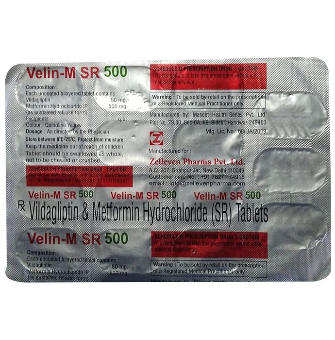 Velin-M SR 500 Tablet