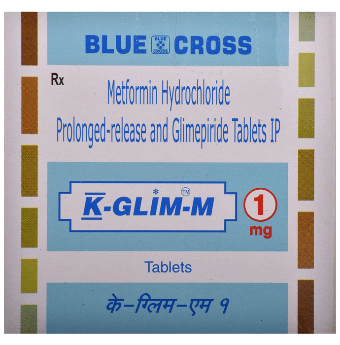 K-Glim-M 1mg Tablet PR