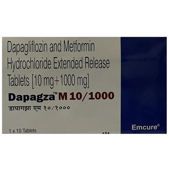 Dapagza M 10/1000 Tablet