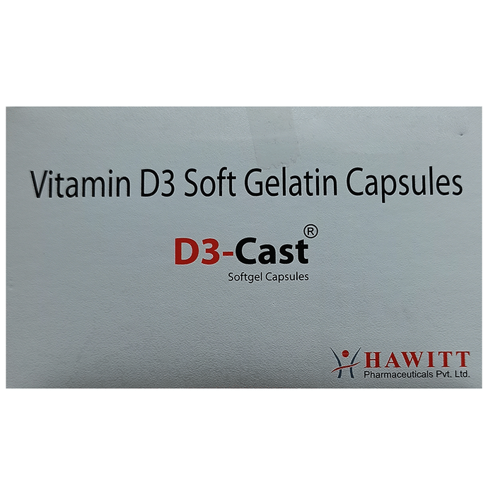 D3-Cast Softgel Capsule