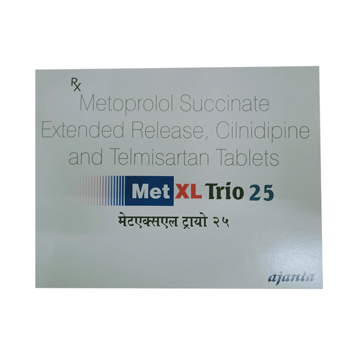 Met XL Trio 25 Tablet