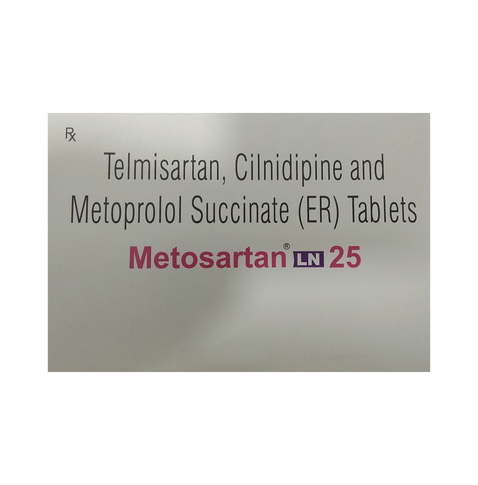 Metosartan LN 25 Tablet ER