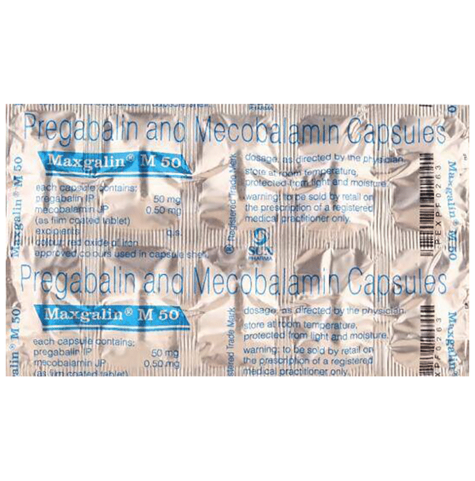 Maxgalin M 50 Capsule