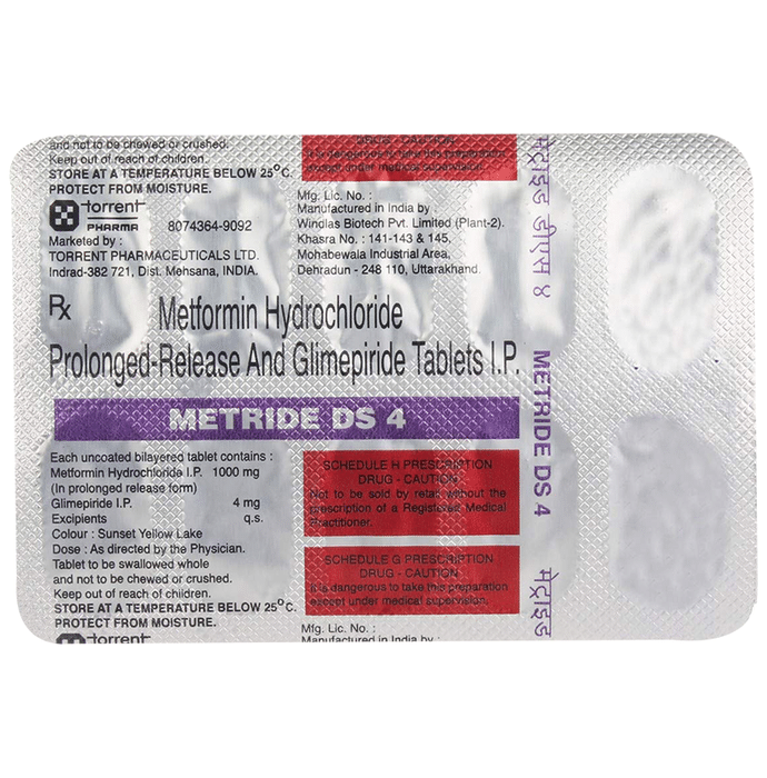 Metride DS 4 Tablet PR