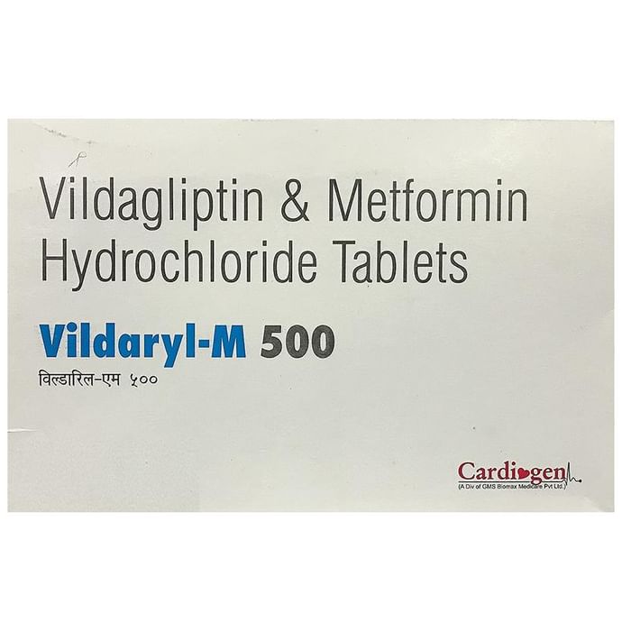 Vildaryl-M 500 Tablet