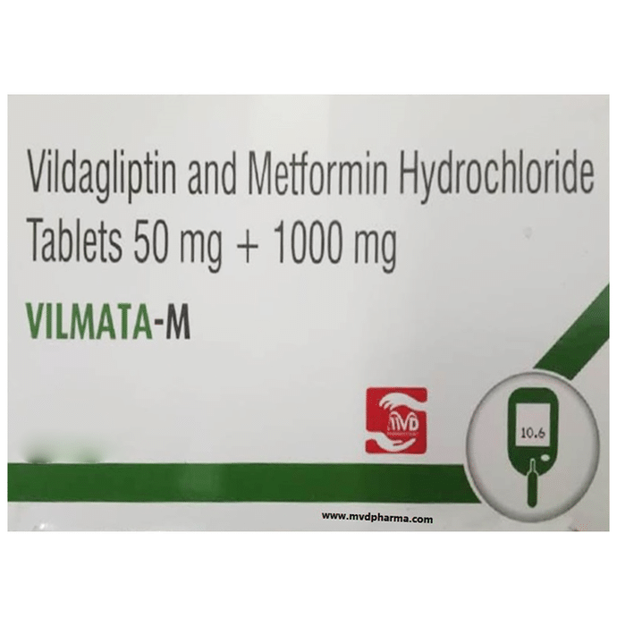 Vilmata M 1000mg/50mg Tablet