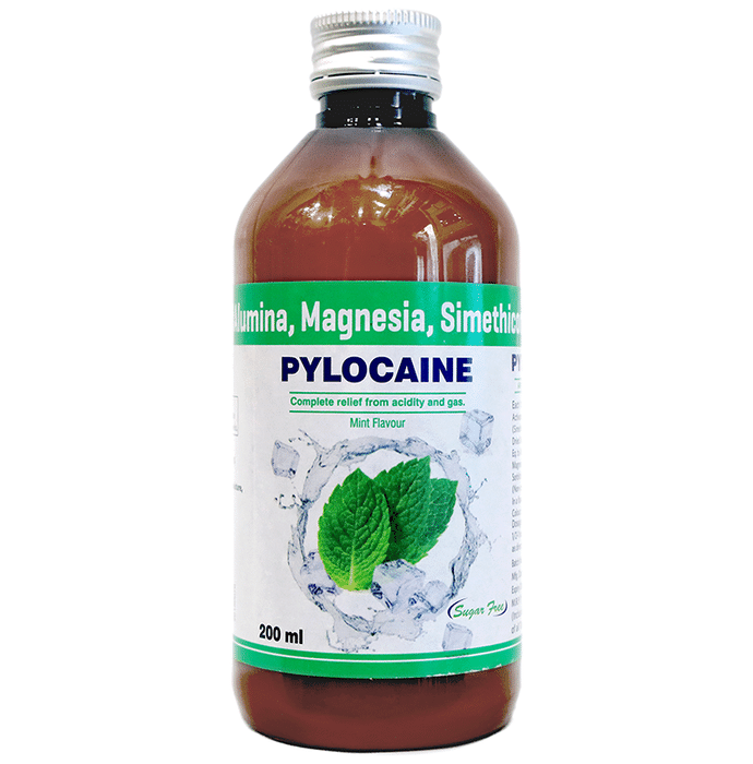 Pylocaine Oral Suspension Mint Sugar Free
