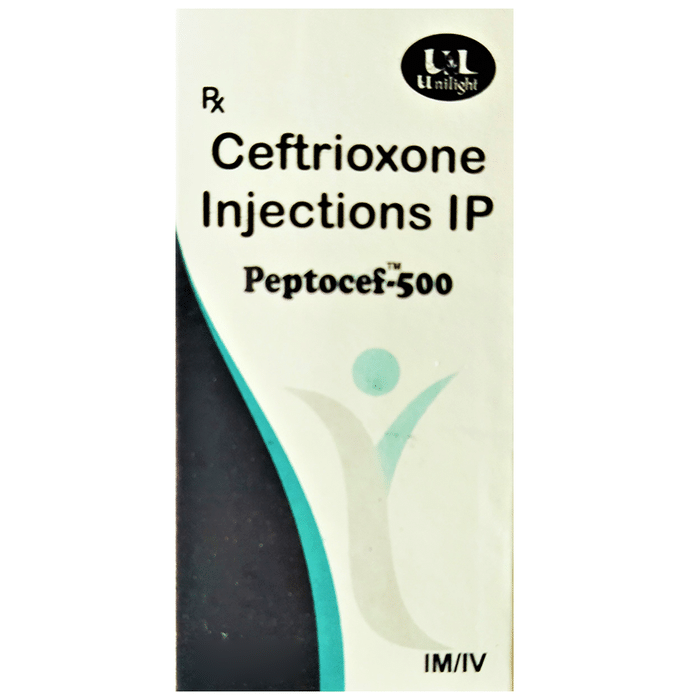 Peptocef 500 Injection