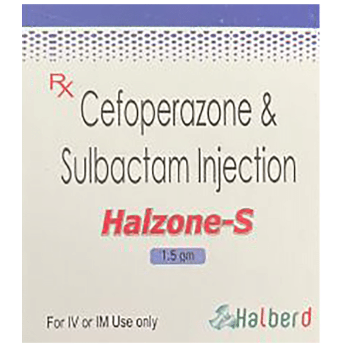 Halzone-S 1.5gm Injection