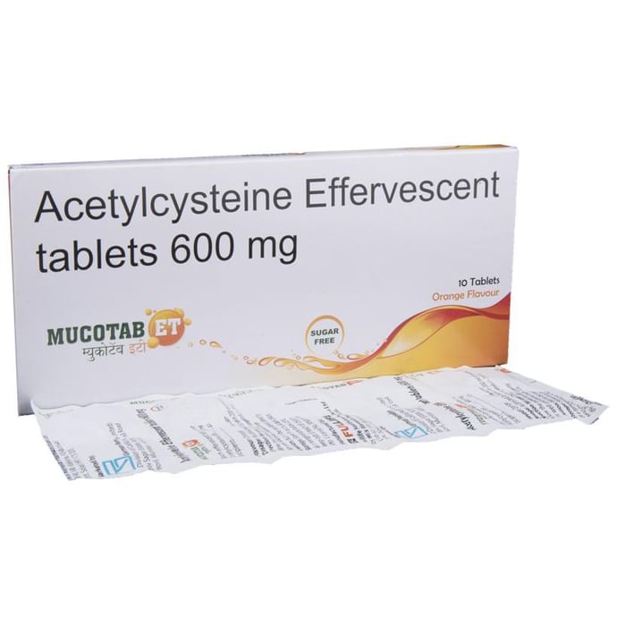 Mucotab ET Tablet Orange Sugar Free