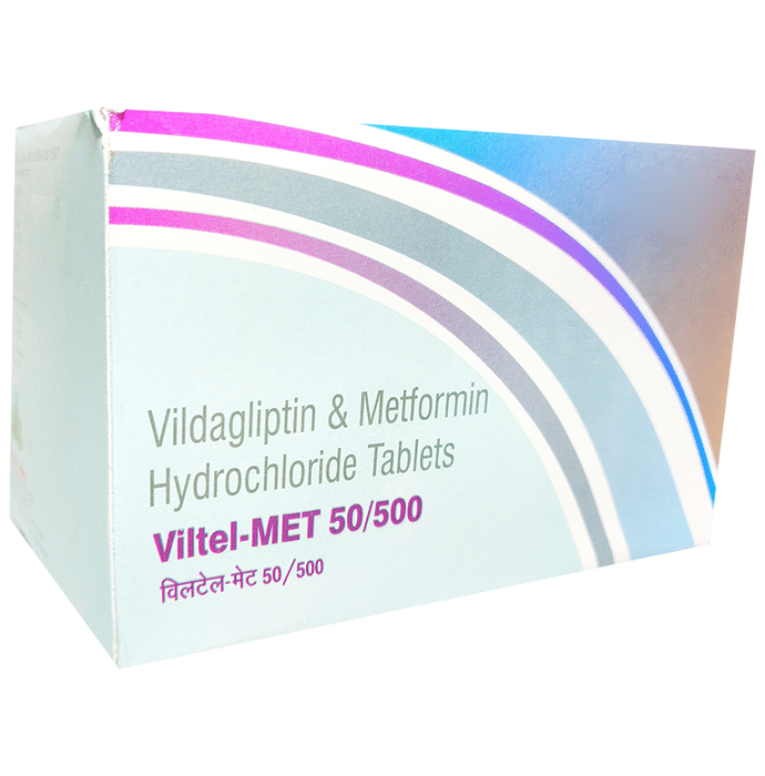Viltel-Met 50/500 Tablet