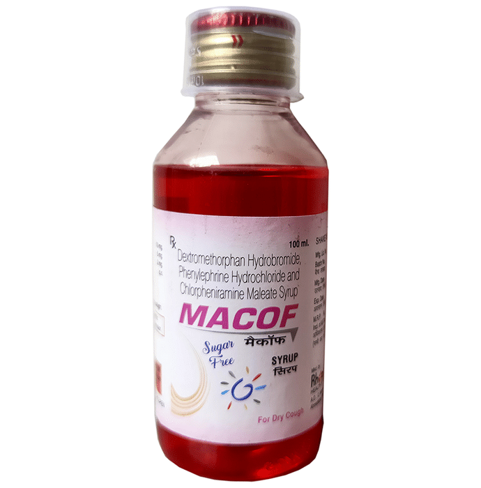 Macof Syrup Sugar Free